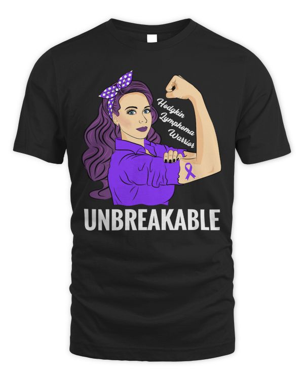 Hodgkin Lymphoma Awareness HL Warrior Unbreakable Support