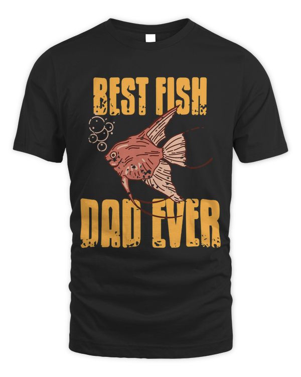 Best Fish DAD Ever Retro Fish Lover Designs Present