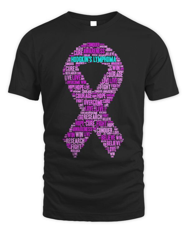 Hodgkins Lymphoma Awareness Month Ribbon