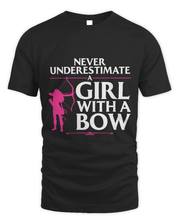 Funny Archery Design For Girls Women Bowhunter Shooting Fans