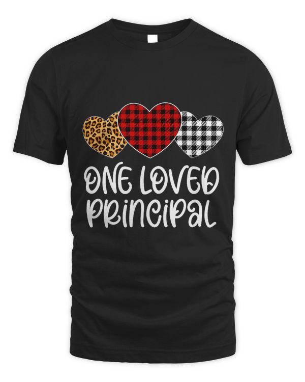 Buffalo Plaid One Loved Principal Life Valentines Day Gifts