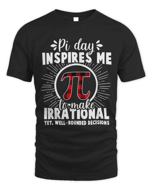 Buffalo Plaid Pi Symbol Pi Day Inspires Me 3.14 Math Lover