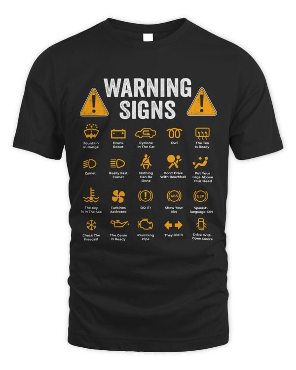 Funny Driving Warning Signs 101 Auto Mechanic Gift Driver