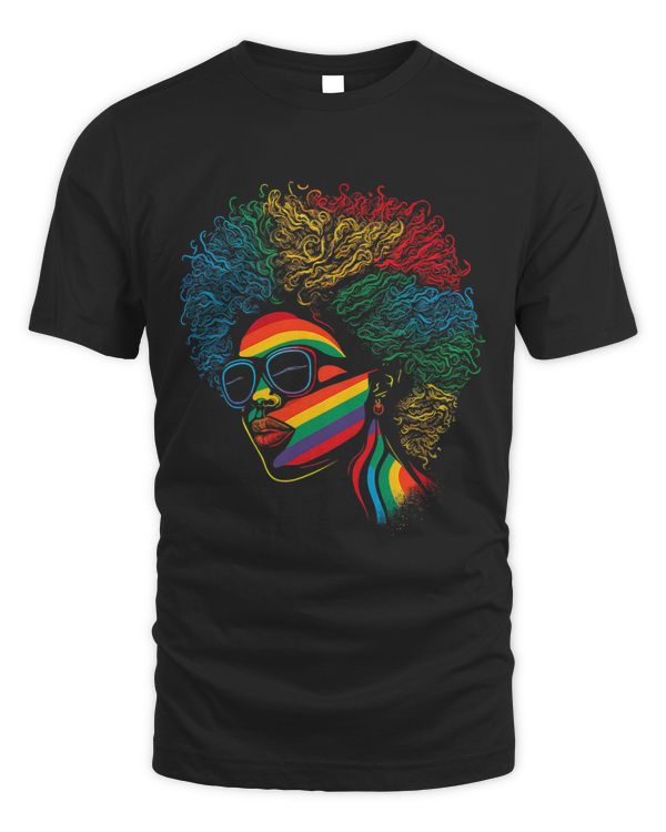 Afro Hair Beauty Fashion Black History Month American Ladies