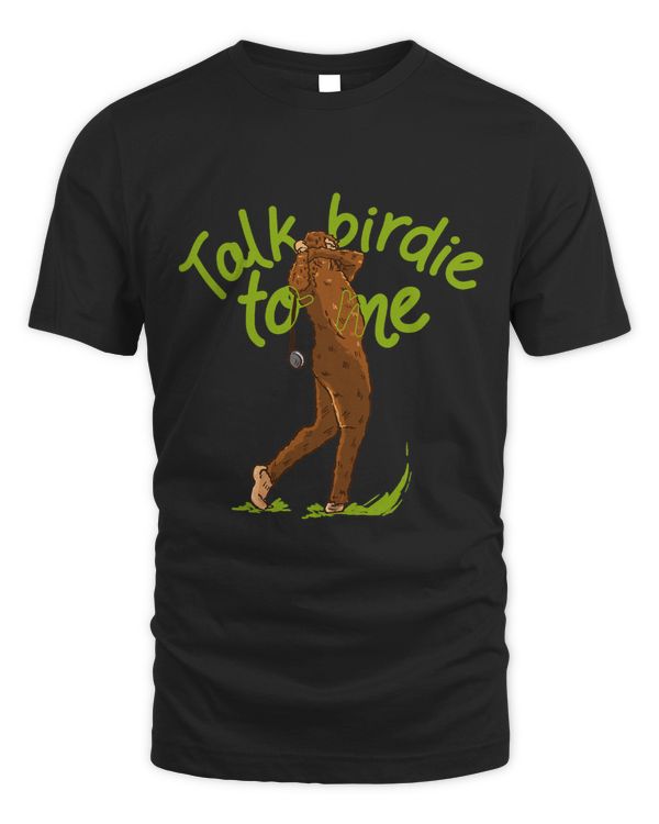 Golf Funny Big Foot 18th Hole
