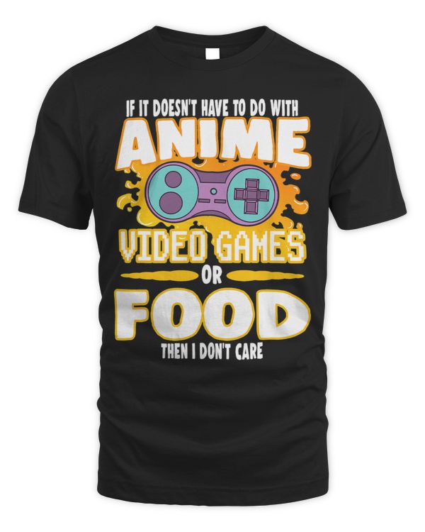 Anime Video Games And Food Gaming