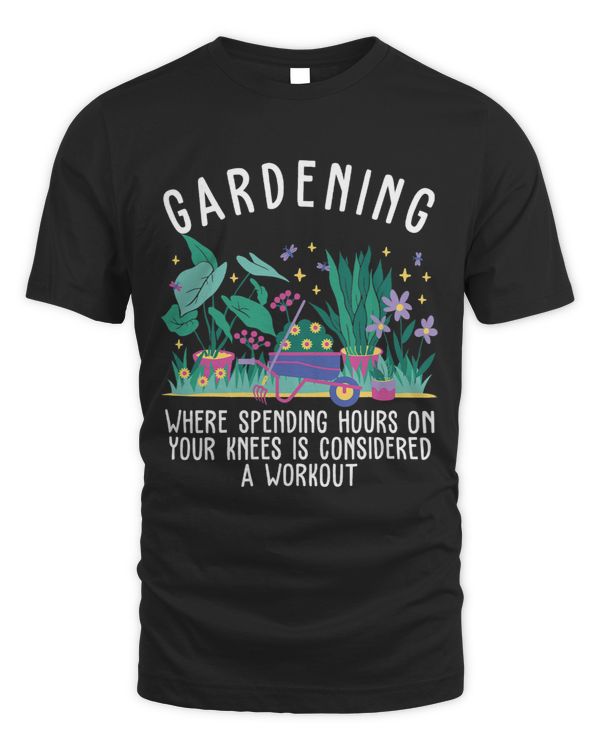 Gardening where spending hours on your knees