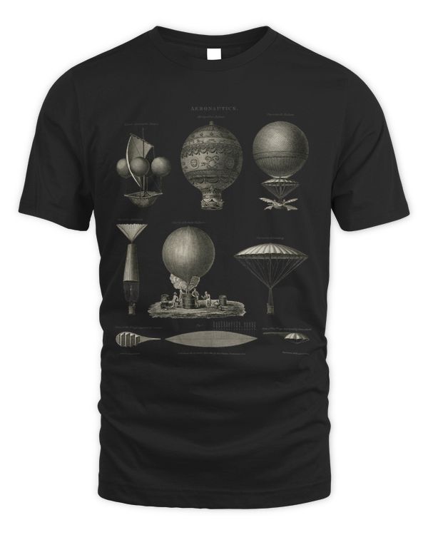 Hot Air Balloon Tshirt Aeronautical Shirt Ballooning