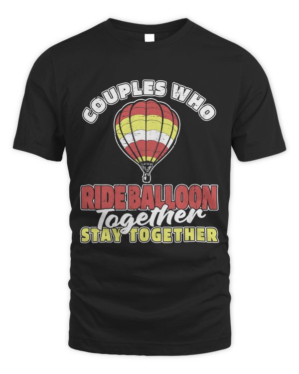 Ballooning Couple Balloonist Hot Air Balloon