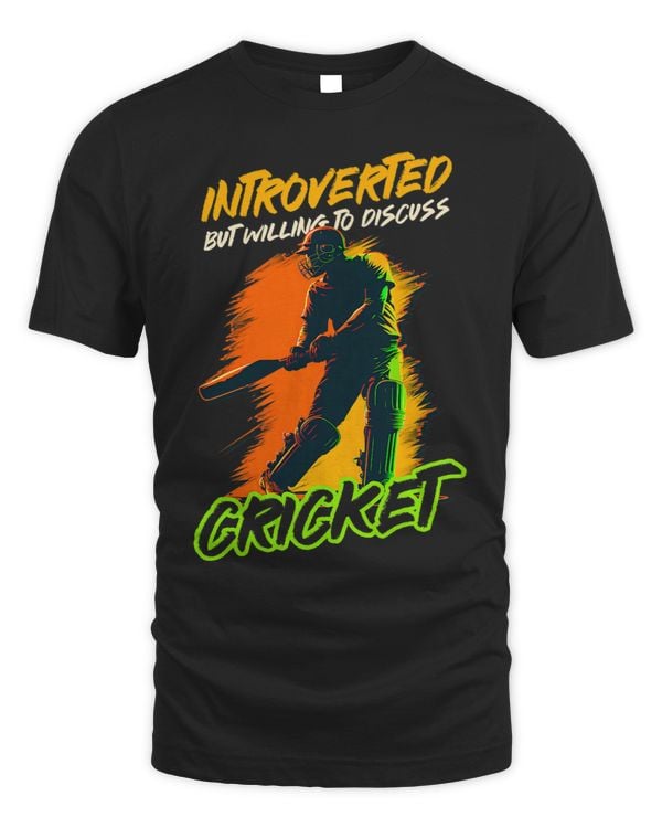 Introvert But Willing Discuss Design Cricket Player