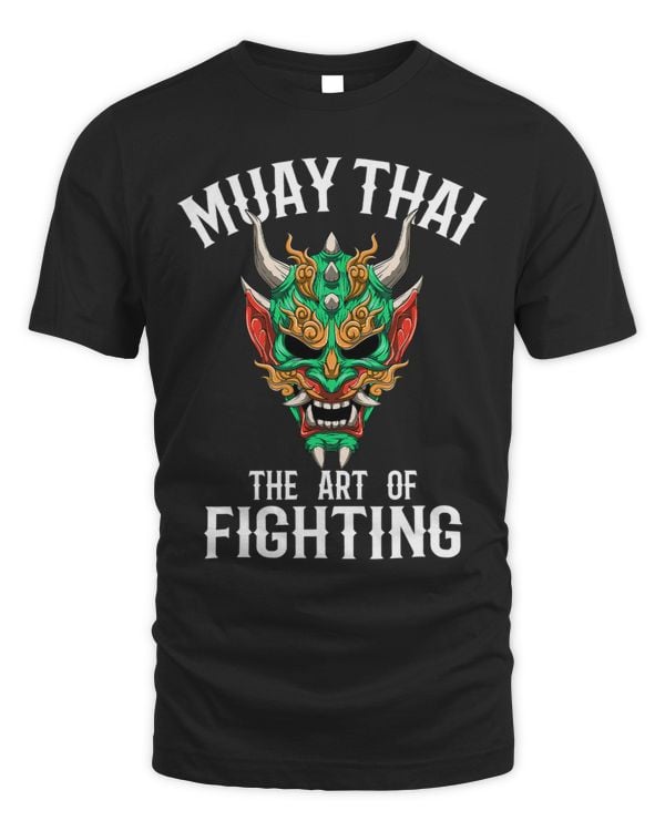 Aggressiv Thai Boxing Oni Demon Martial Arts Fighting