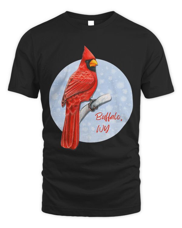 Buffalo Wyoming Pride Red Cardinal Birder Birdwatching