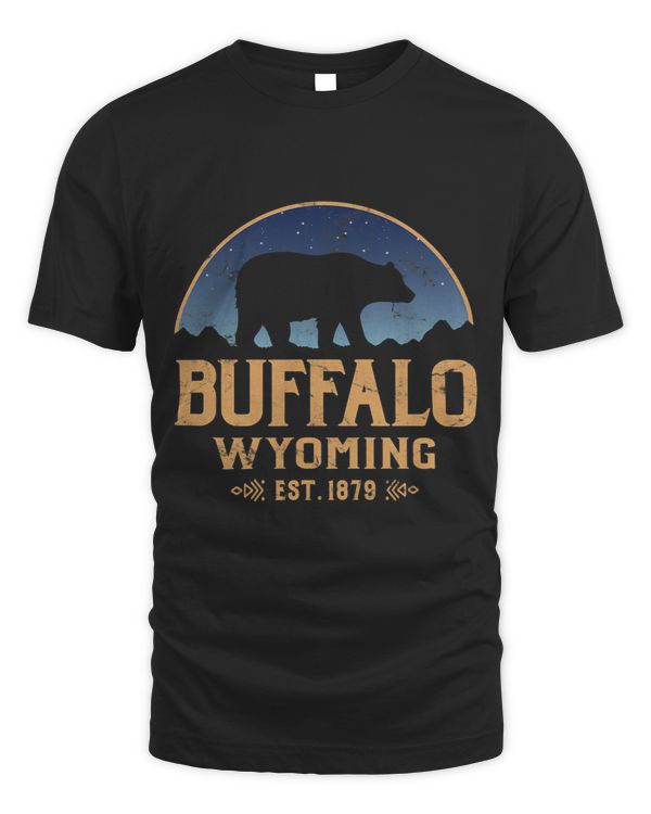 Buffalo Wyoming WY Bear Wildlife Mountains