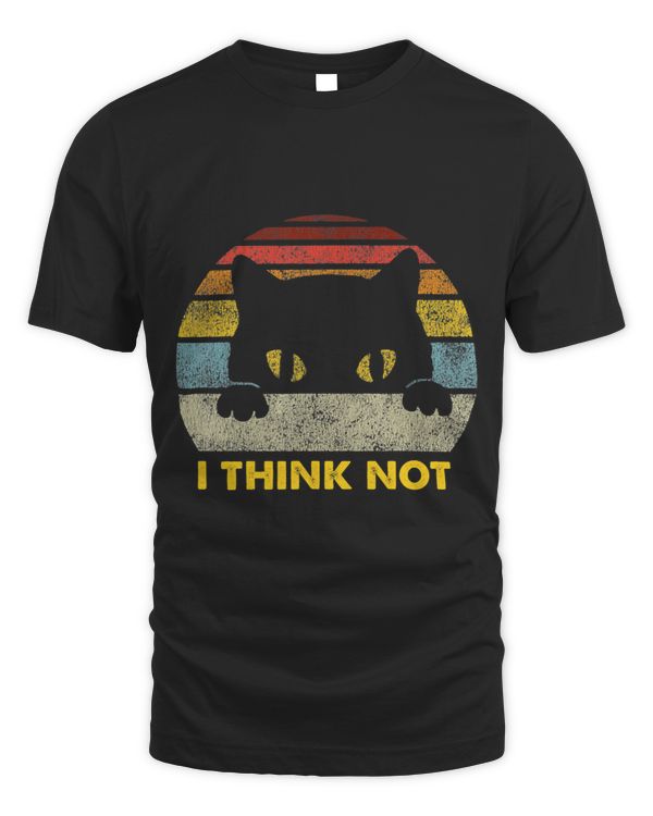 Vintage Intellectual Logical Funny Cat with an Attitude