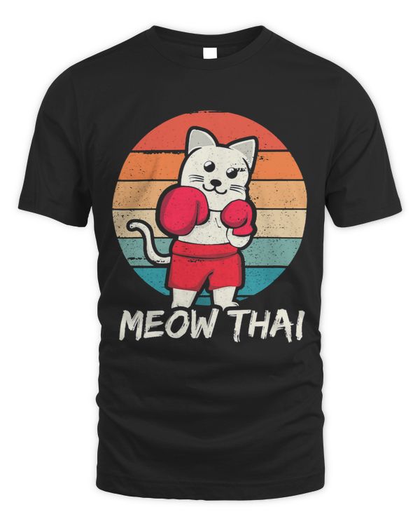 Hilarious Cat Meow Thai For Muay Thai Feline Martial Artist