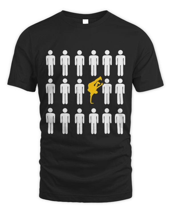 Hip Hop Dancer Bboy Handstand Different Breakdancing Gift