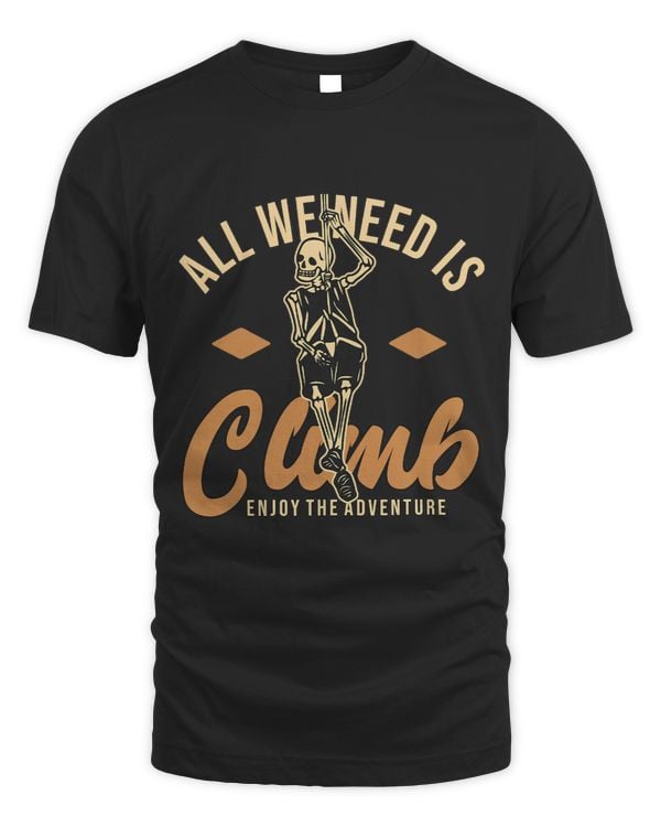 All we need is climb enjoy the adventure