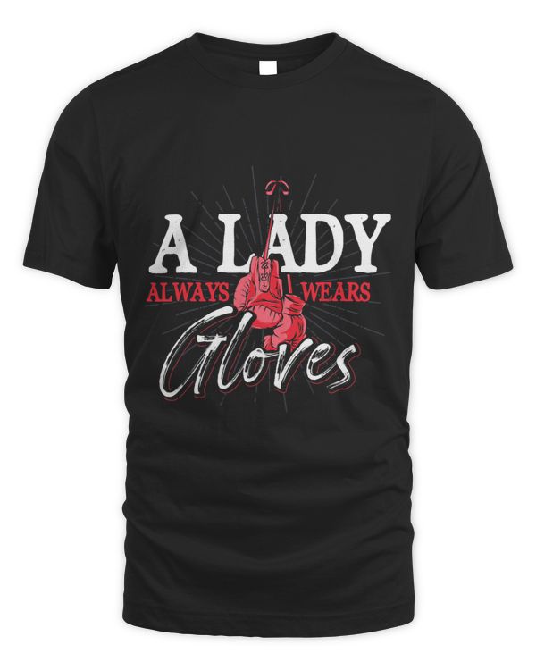 A Lady Always Wears Gloves Muay Thai