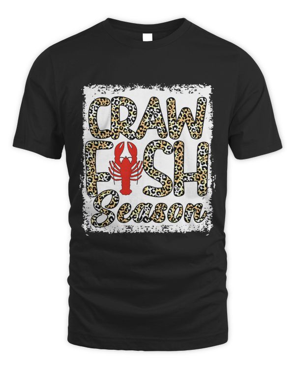 Bleached Craw Fish Season Leopard Crawfish Boil Lobster 3