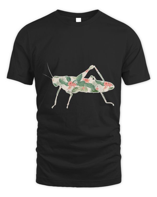Grasshopper Flower Girl Print Floral Hawaiian Women Gift 2