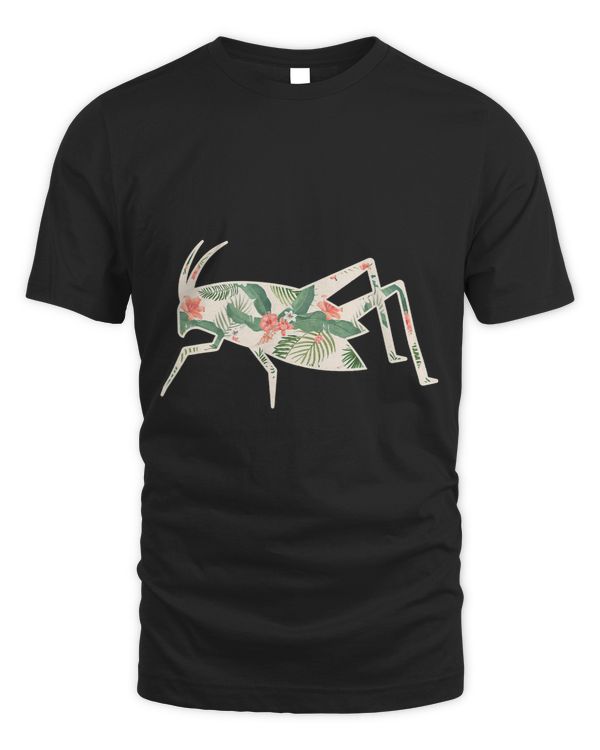 Grasshopper Flower Girl Print Floral Hawaiian Women Gift