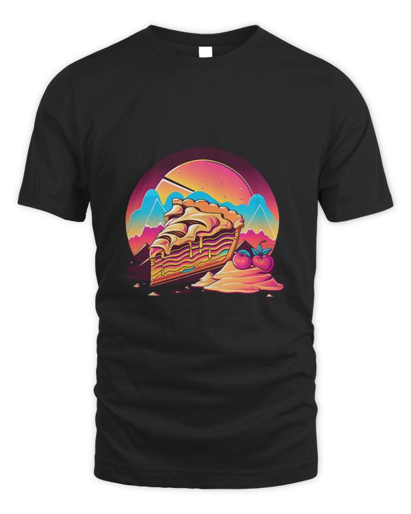 Apple Pie Synthwave 80s Retrowave Aesthetic