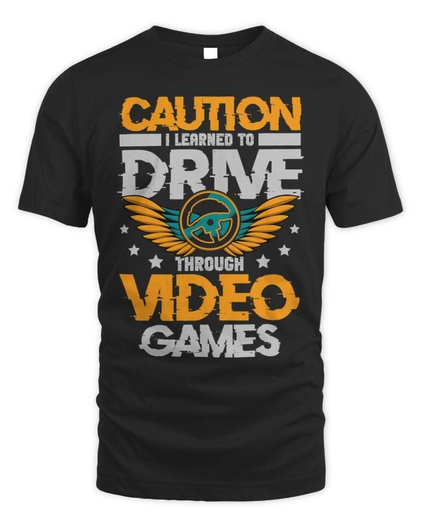 Caution I Learned to Drive Through Video Games New driver 3