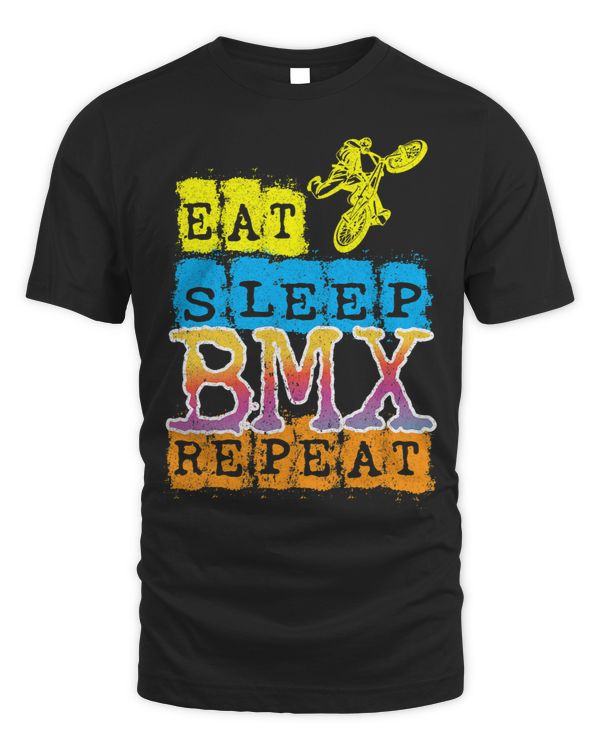 Eat Sleep BMX Repeat I Downhill I Childrens BMX