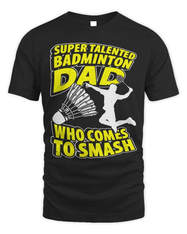 Super Talented Badminton Dad Who Comes To Smash