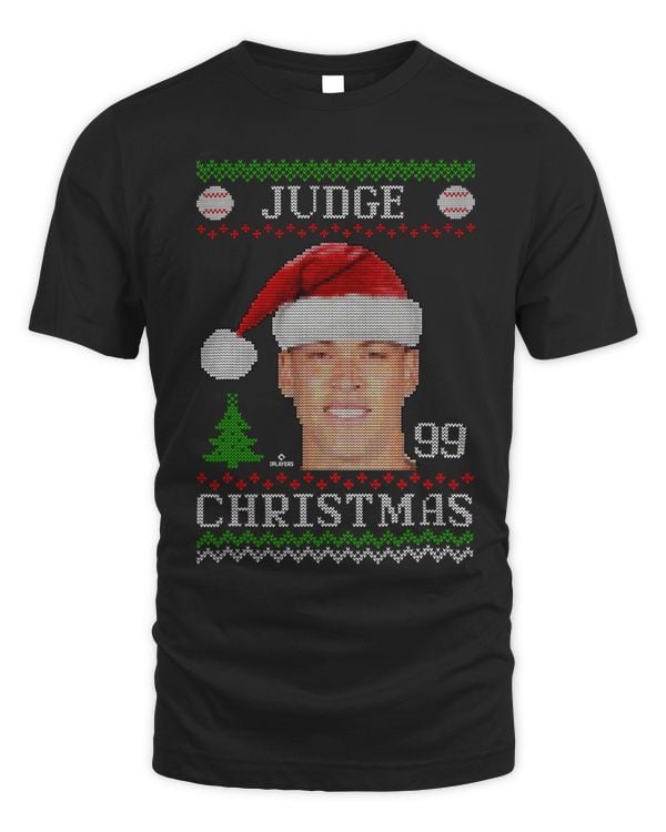 Aaron Judge New York Baseball Christmas Sweater MLBPA