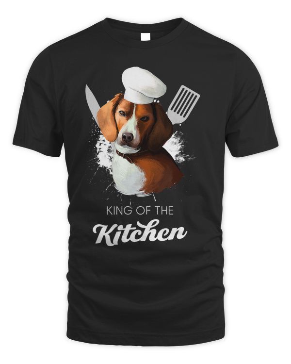 American Foxhound King of the Kitchen Funny Cooking Dog Chef