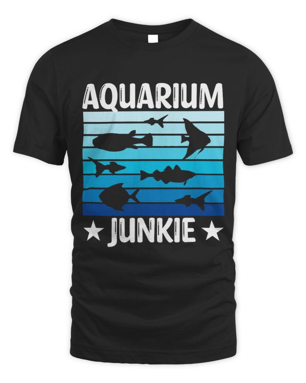 Aquarium Junkie Funny Men Women Fish Tank Fishkeeping
