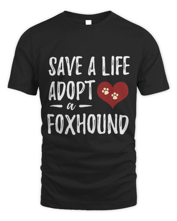 Adopt a Foxhound Funny Rescue Dog Mom Gift