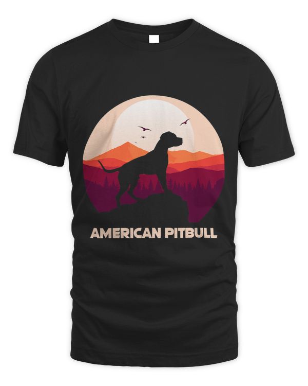 American Pitbull and Mountain