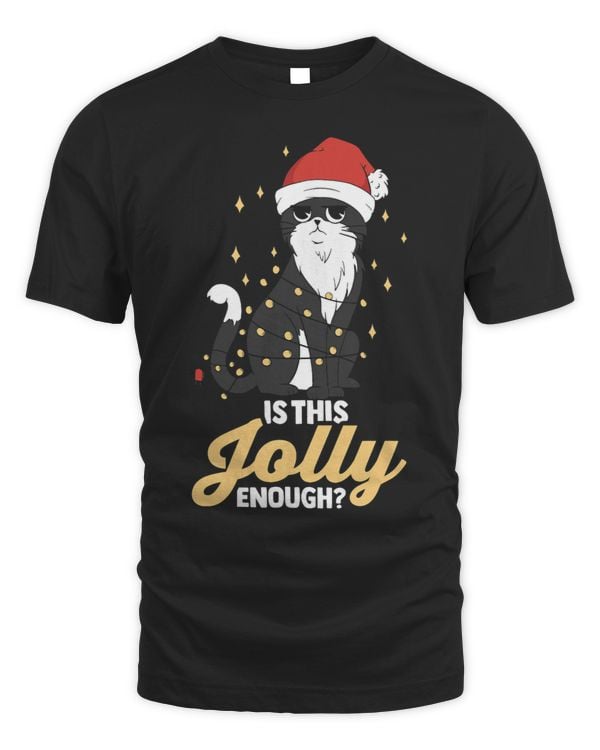 Is this jolly enough black cat xmas perfect for christmas