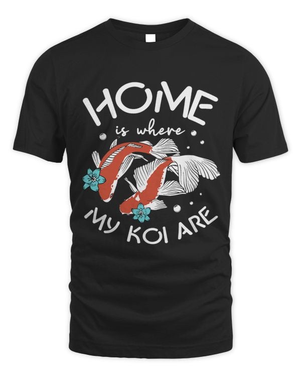 Home Is Where My Koi Are Japanese Koi Carp Nishikigoi Fish