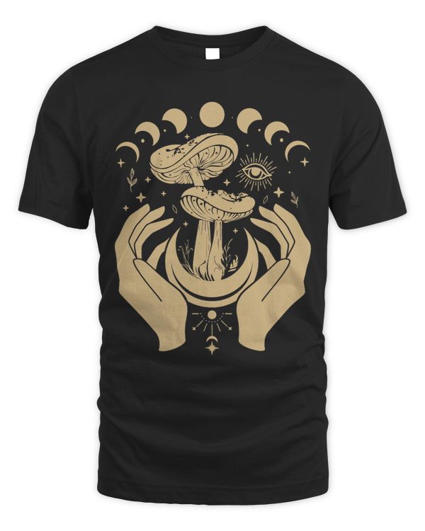 Boho mushrooms minimalism cottage core aesthetic goblincore 3
