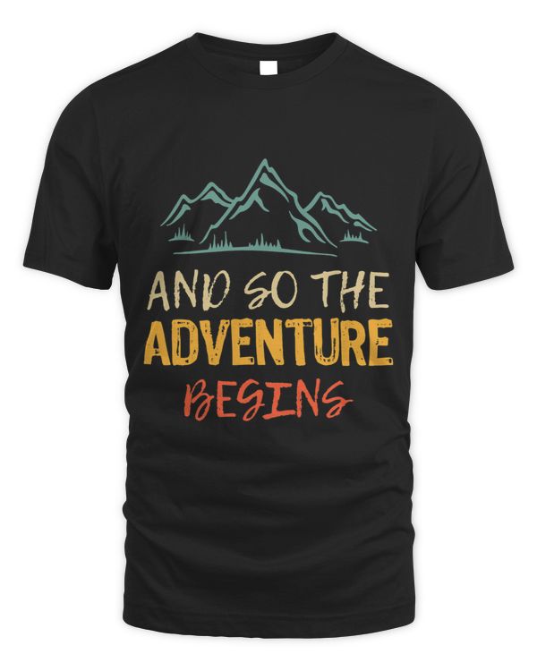 And So The Adventure Begins Camping Road Trip Vintage
