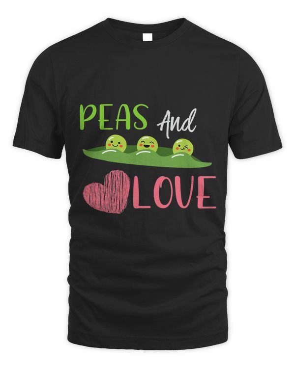 Funny Food Pea Lover Peas And Love Vegetable