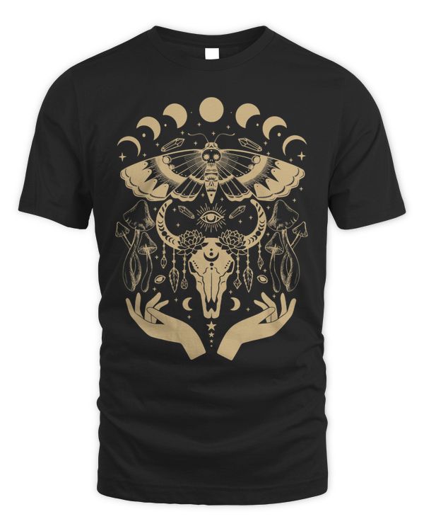 Boho mushrooms minimalism cottage core aesthetic goblincore