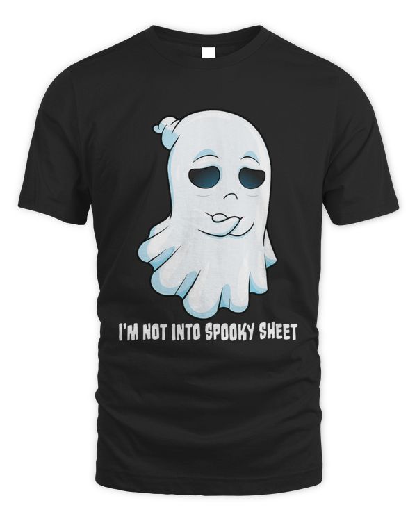 Sad Ghost Halloween Costume I'm Not Into Spooky Sheet