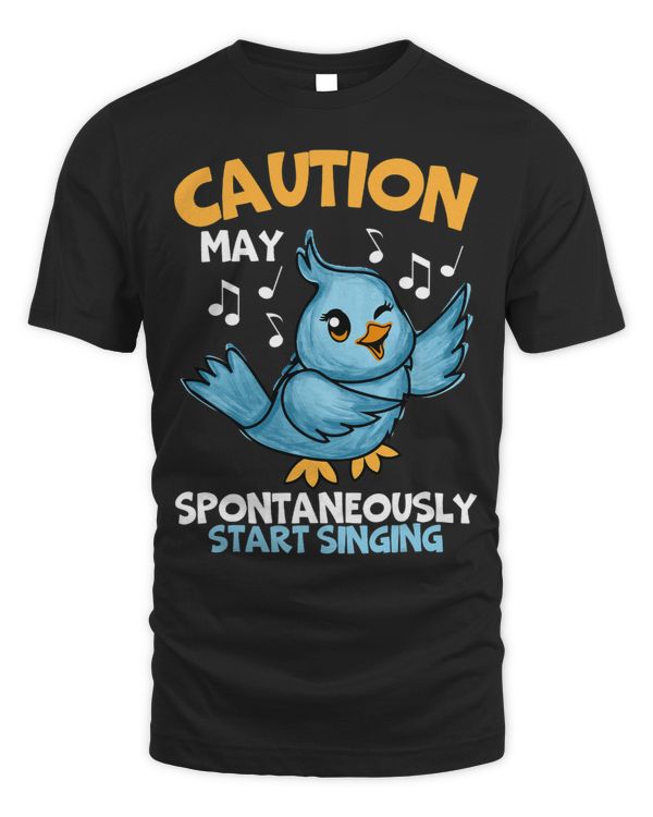 Funny Singers Birds Caution May Spontaneously Start Singing