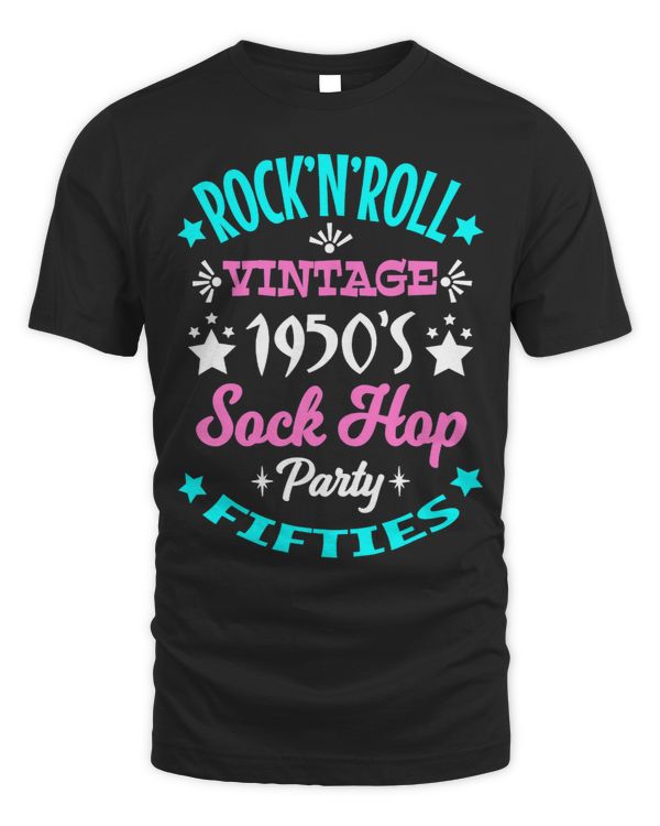 Rockabilly 50s Sock Hop Costume Doo Wop Retro Style 1950s
