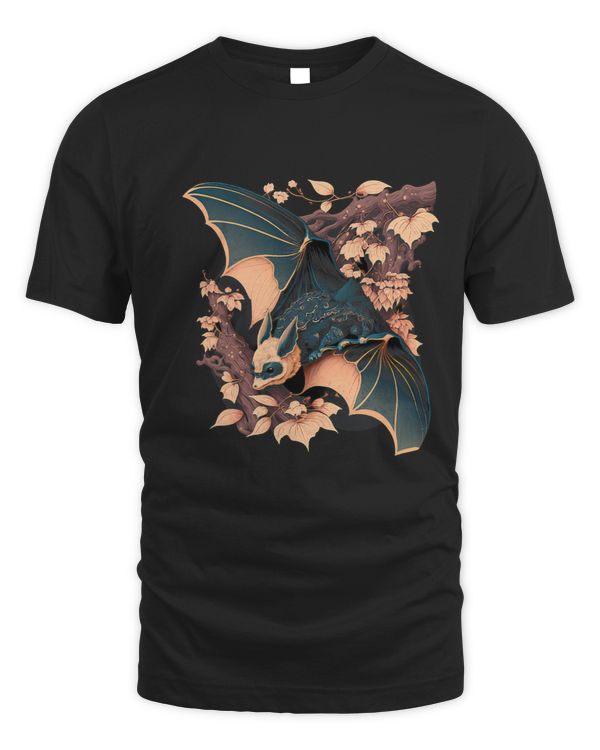 Surrealism Japanese Painting Bat 1