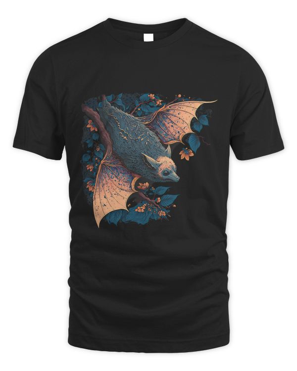 Surrealism Japanese Painting Bat 3