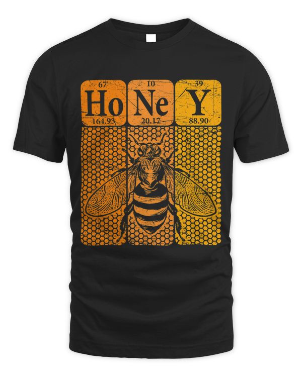 Honey Periodic Table Elements Beekeeper Retro Apiarist 23