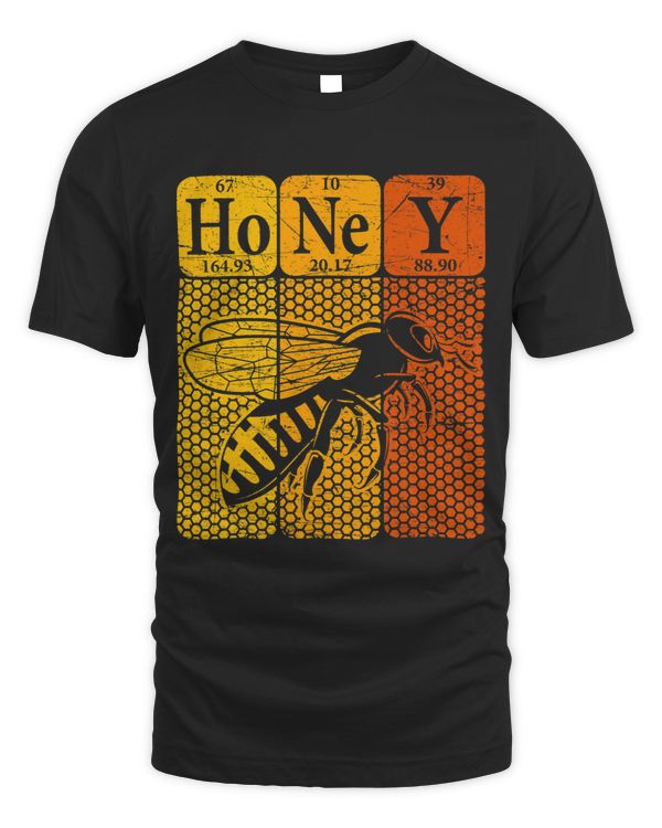 Honey Periodic Table Elements Beekeeper Retro Apiarist