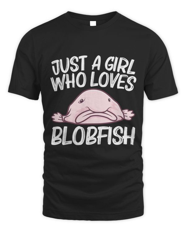 Funny Blobfish Design For Girls Mom Deep Sea Fish Zoo Animal
