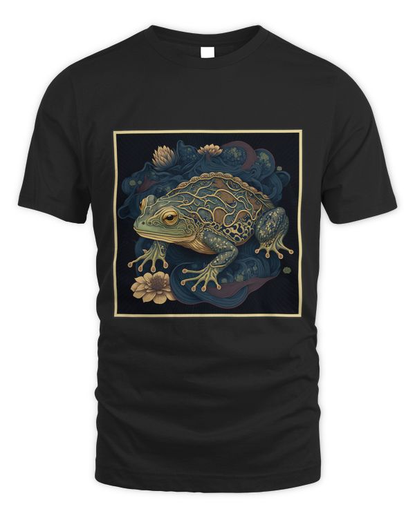 Surrealism Japanese Painting Bullfrog