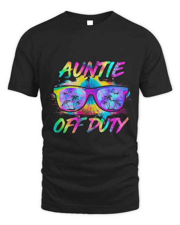 Auntie Off Duty Sunglasses Tie Dye Summer Vacation Camping